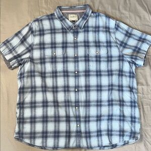 Flag & Anthem Men’s Short Sleeve Flannel Shirt XXXL 3XL